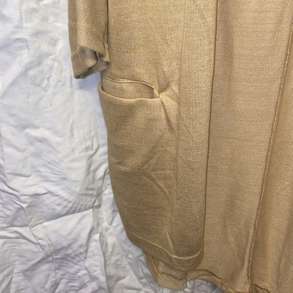 Ladies Cocoon Pocket Dolman Cardigan. Beige. Brand NEW NWT soft warm style - Picture 7 of 7
